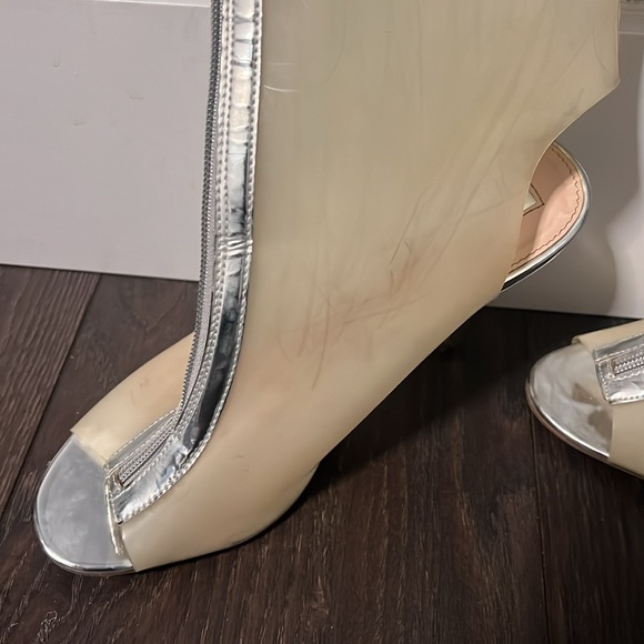 Forever 21 clear ankle boots size 7 - Picture 4 of 7